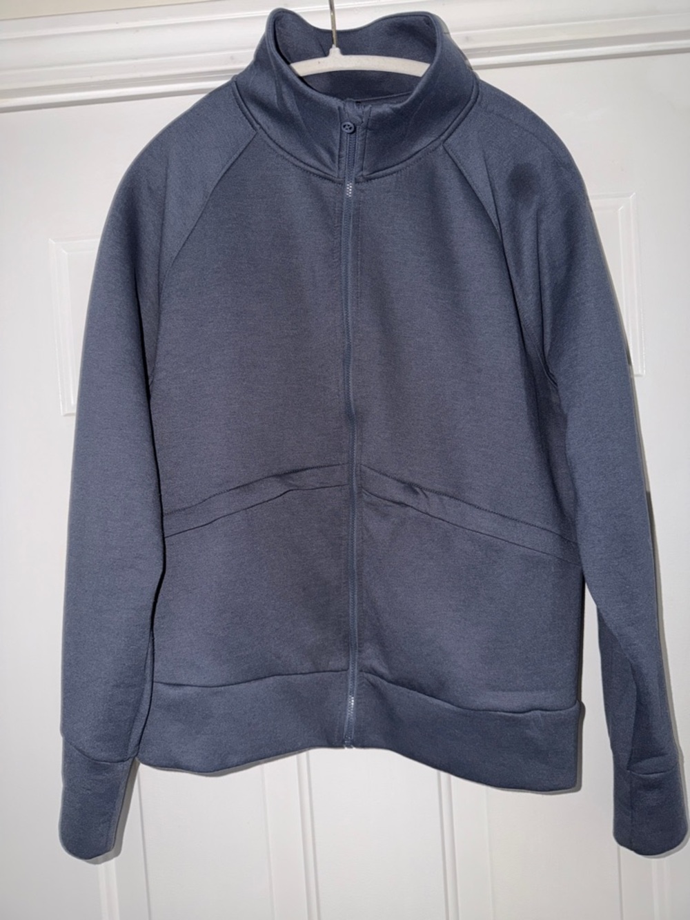 Women’s Full-Zip Jacket - Slate Blue. XL
